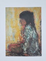 Vykort - Meditation av Christian Björn Larsen
