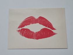 Vykort - Pussmun - Papperix HB, Uppsala 1979. Printed in Sweden