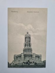 Vykort Bismarck Monument, Hamburg
