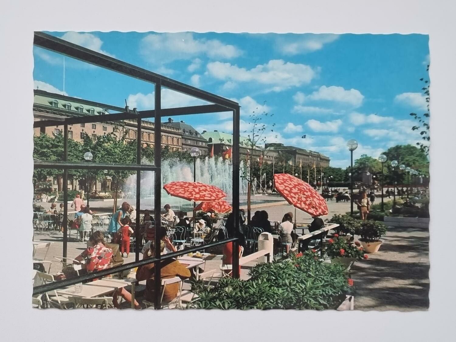 Vykort - Stockholm. Kungsträdgården