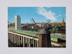 Vykort - Stockholm. Skanstullsbron mot Södermalm