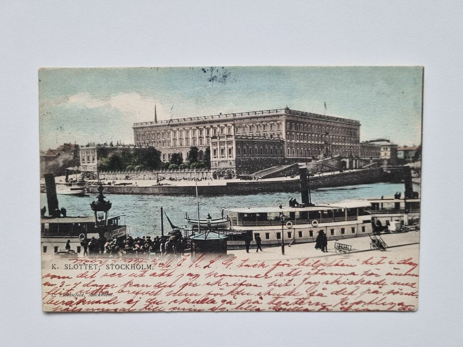 Vykort Kungliga Slottet Stockholm