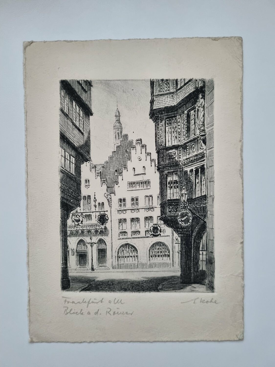 Äldre bild/foto Frankfurter Römer