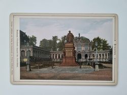 Äldre bild/foto i hårdpapp, Dresden