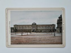 Äldre bild/foto i hårdpapp, Dresden Königl. Gemälde-Galerie