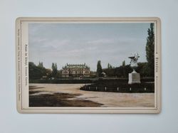 Äldre bild/foto i hårdpapp, Dresden