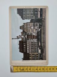 Äldre bild/foto i hårdpapp, Dresden Sieges-Denkmal Germania