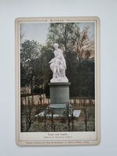 Äldre bild/foto i hårdpapp, Dresden Venus und Cupido