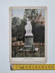 Äldre bild/foto i hårdpapp, Dresden Venus und Cupido
