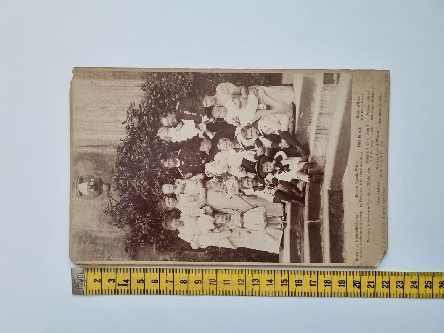 Äldre bild / familjefoto, Potadam 1890.