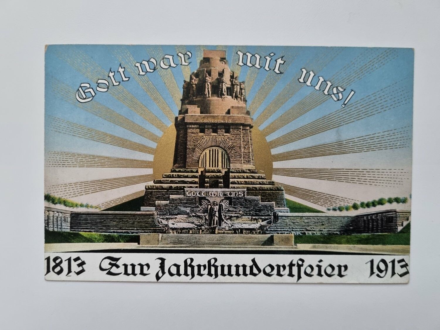 Äldre vykort 1813 Zur Jahrhundertfeier 1913