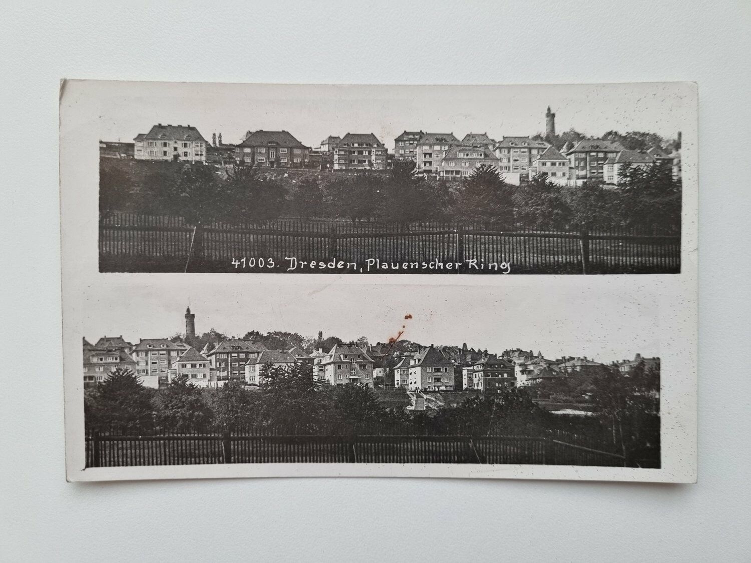 Äldre vykort Dresden, Plauenscher Ring