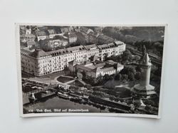 Äldre vykort 456 Bad Ems, Blick auf Kurmittelhaus