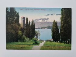 Äldre vykort 5067 Lago di Como. Dintorni di Bellagio.