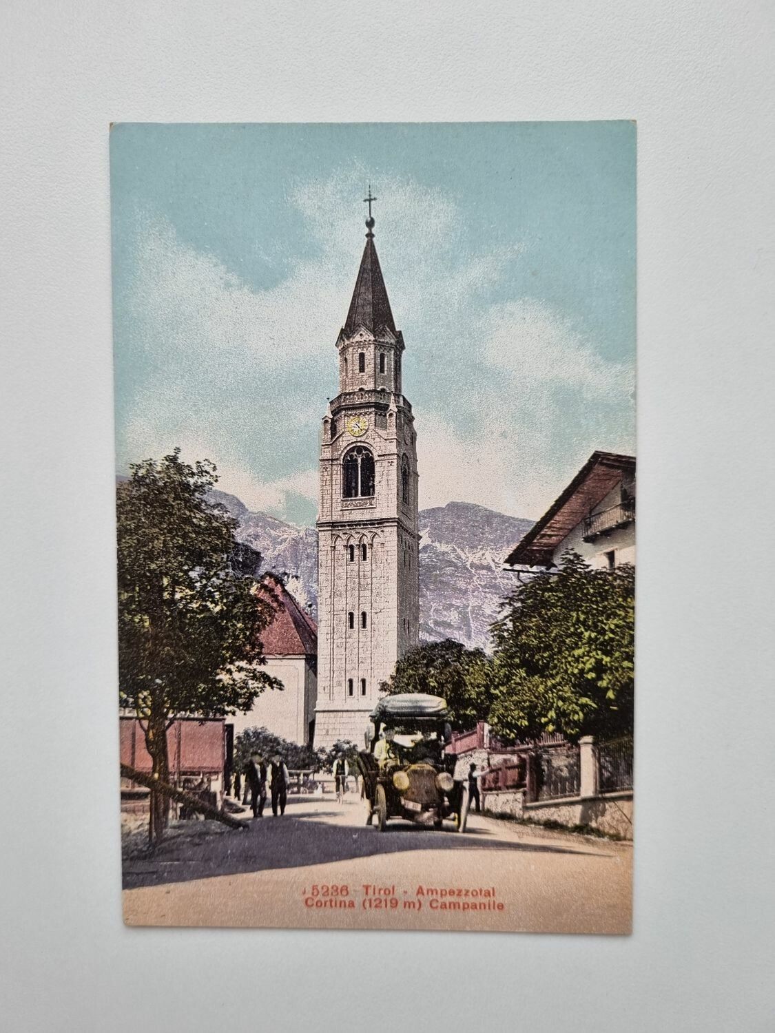 Äldre vykort Tirol Ampezzotal Cortina