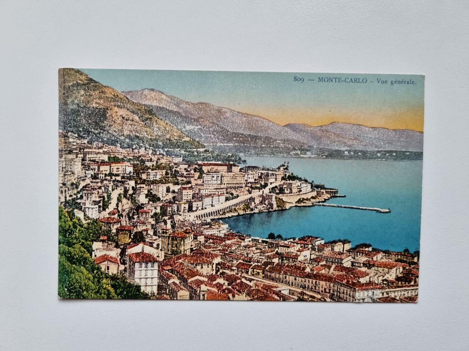 Äldre vykort MONTE-CARLO Vue générale.