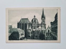 Äldre vykort AACHEN KAISER-DOM (MÜNSTER)