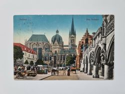 Äldre vykort Aachen Dom, Nordselte