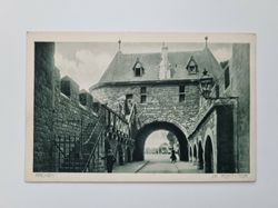 Äldre vykort AACHEN. JM PONT-TOR