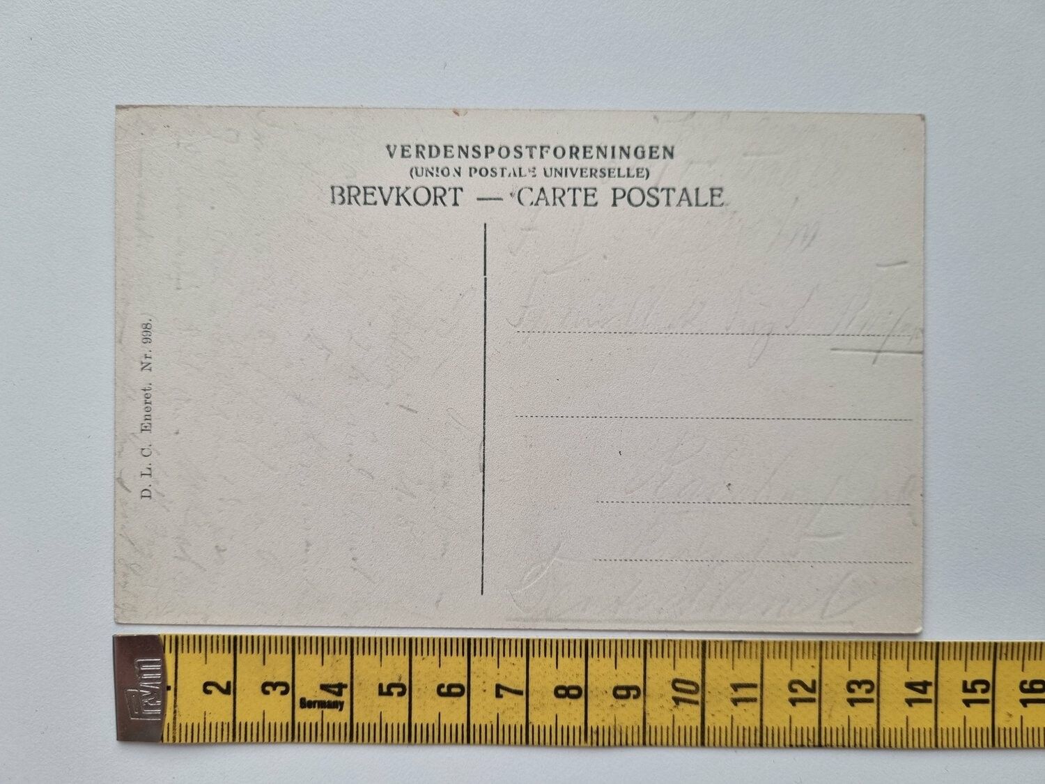 Äldre vykort ABSALON KØBENHAVN