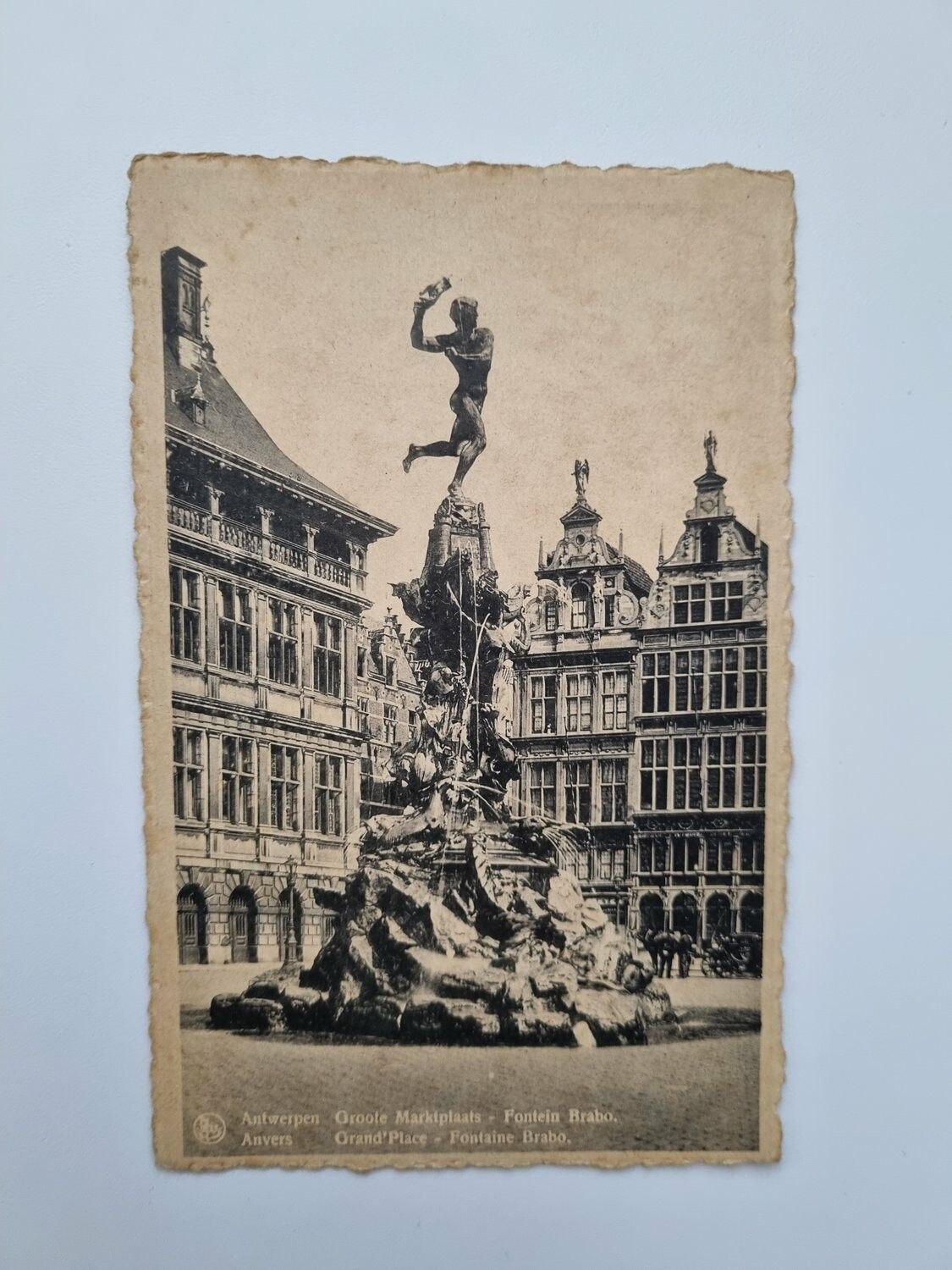 Äldre vykort Antwerpen