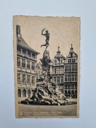Äldre vykort Antwerpen