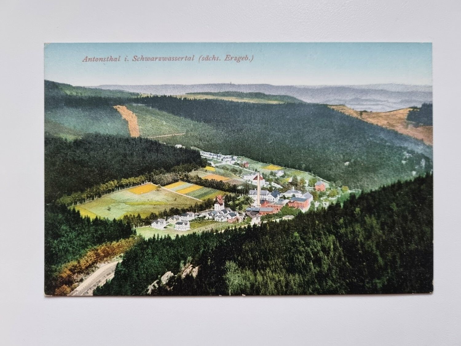 Äldre vykort Antonsthal i. Schwarzwassertal (sächs. Erzgeb.)