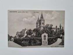 Äldre vykort ARENBERG, genannt Roter Hahn