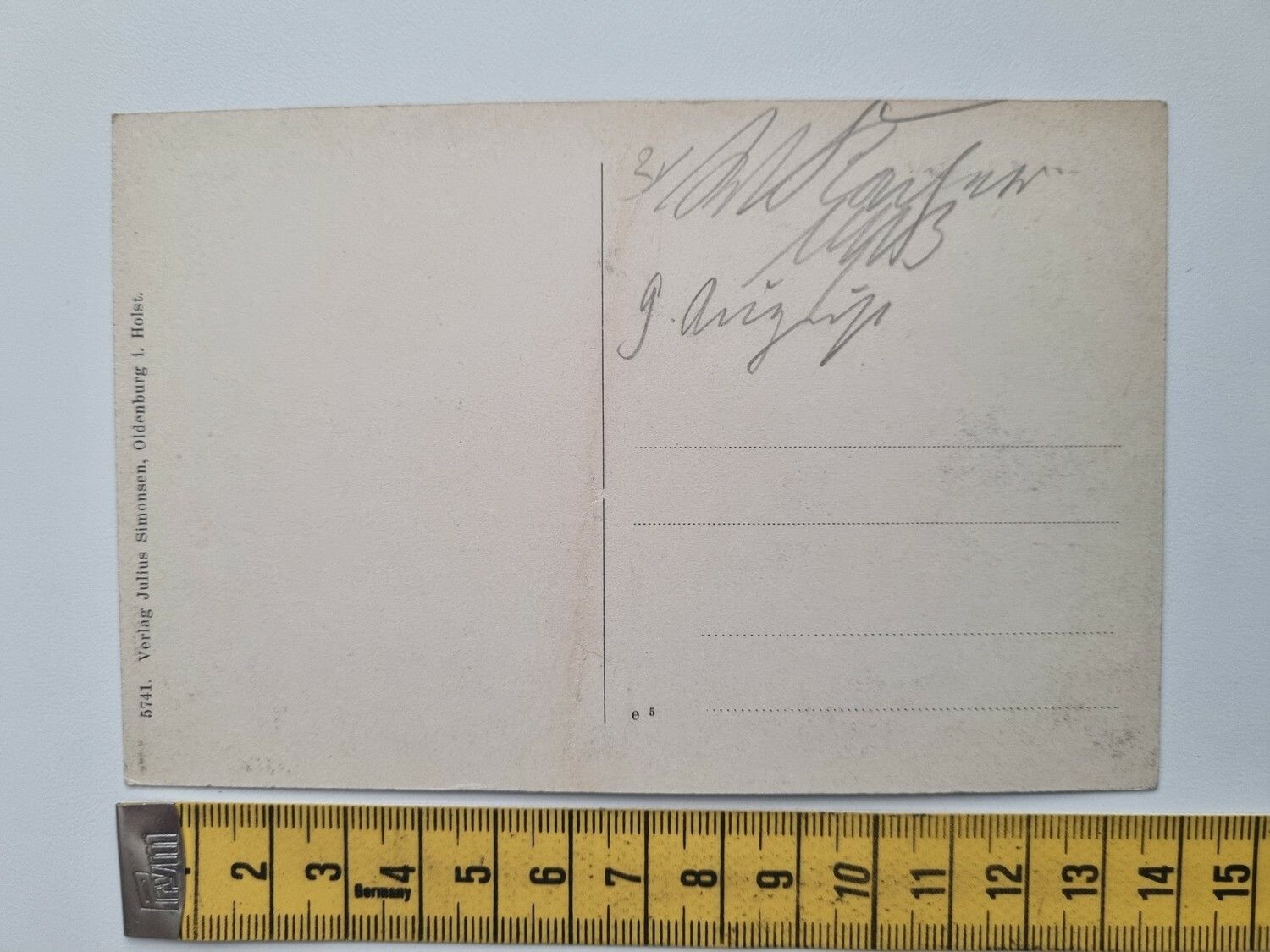 Äldre vykort Baabe a. Rügen