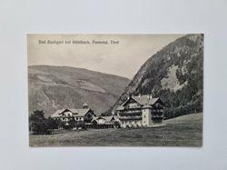 Äldre vykort Bad Bachgart bei Mühlbach, Pustertal, Tirol