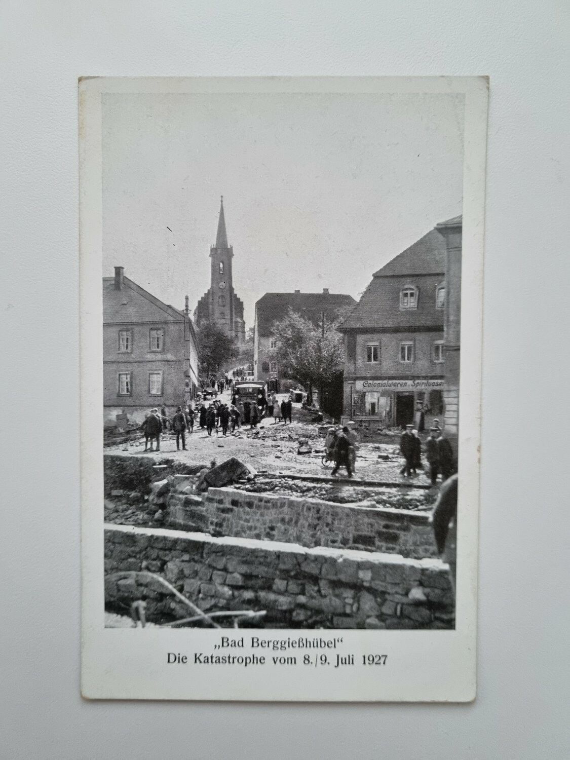 Äldre vykort Bad Berggießhübel