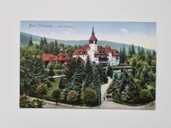 Äldre vykort Bad Flinsberg. Das Kurhaus