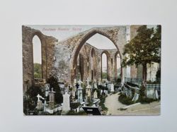 Äldre vykort Bautzen Nicolai Ruine