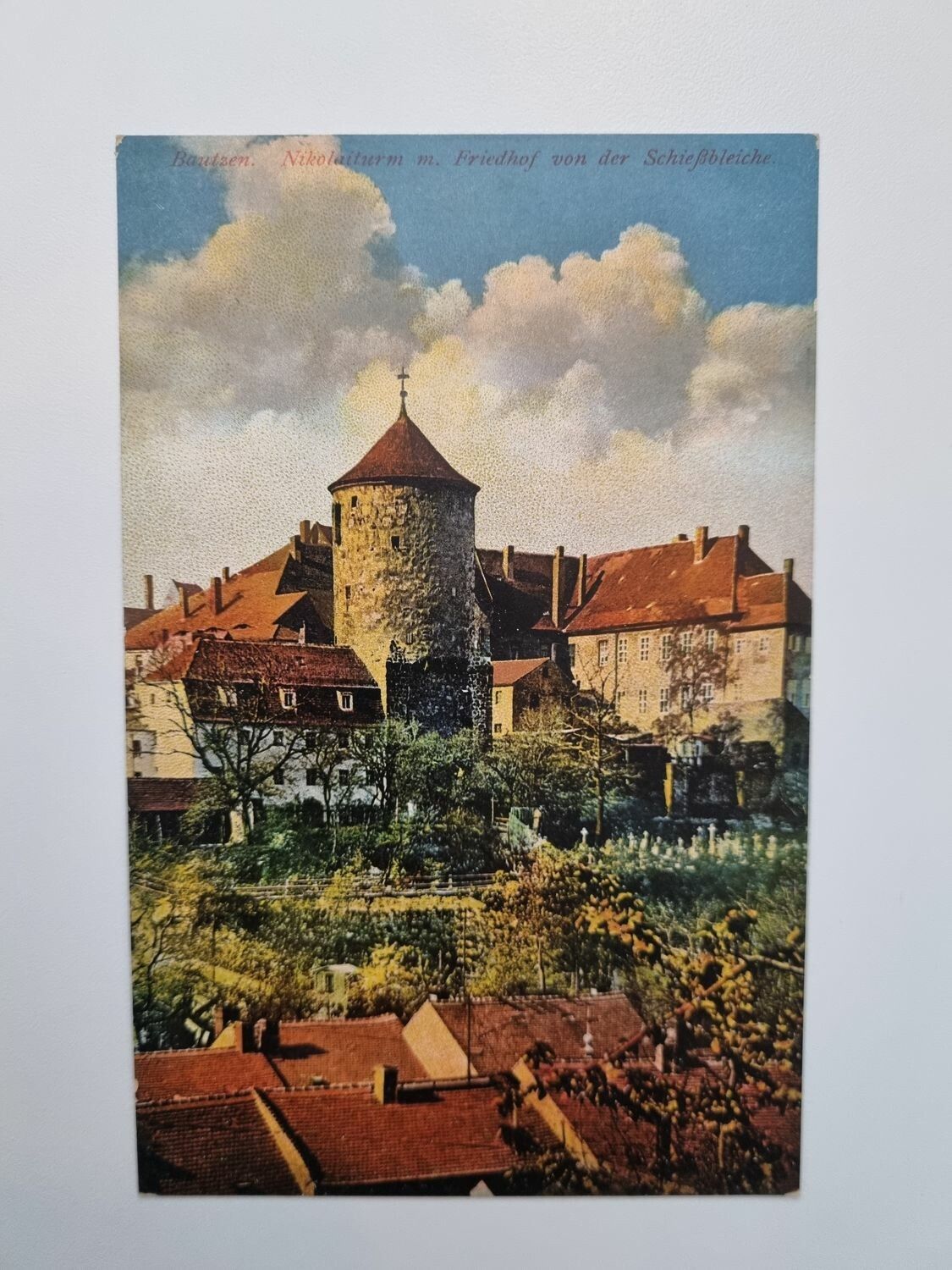 Äldre vykort Bautzen