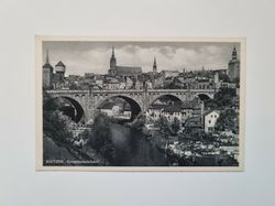 Äldre vykort BAUTZEN. Kronprinzenbrücke