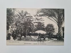 Äldre vykort BEAULIEU. Jardin de la Réserve