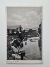 Äldre vykort Beomberg. Die Speichee