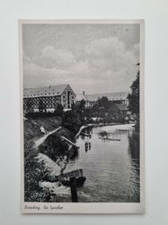 Äldre vykort Beomberg. Die Speichee