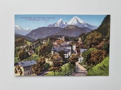 Äldre vykort Watzmann