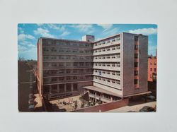 Äldre vykort BERKELEY RESIDENCE CLUB BOSTON YWCA