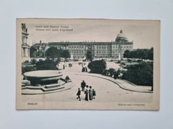 Äldre vykort Berlin Castle with Pleasure Garden