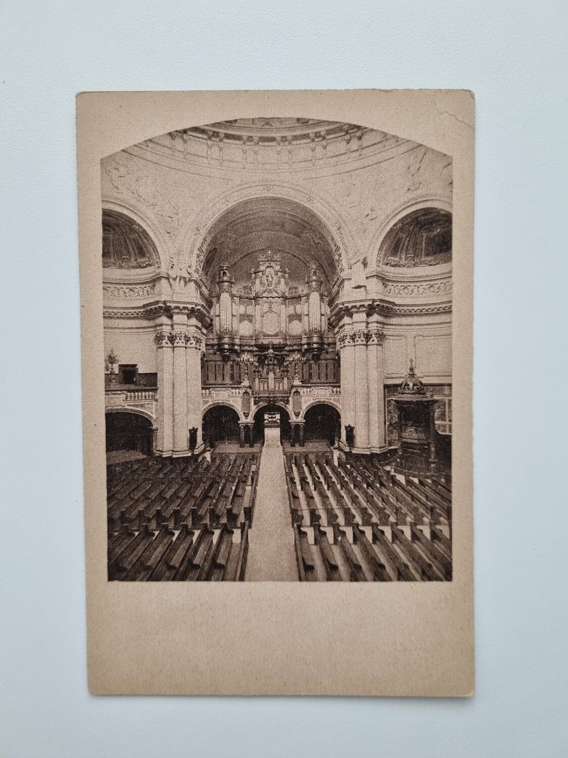 Äldre vykort BERLIN Inneres vom Dom