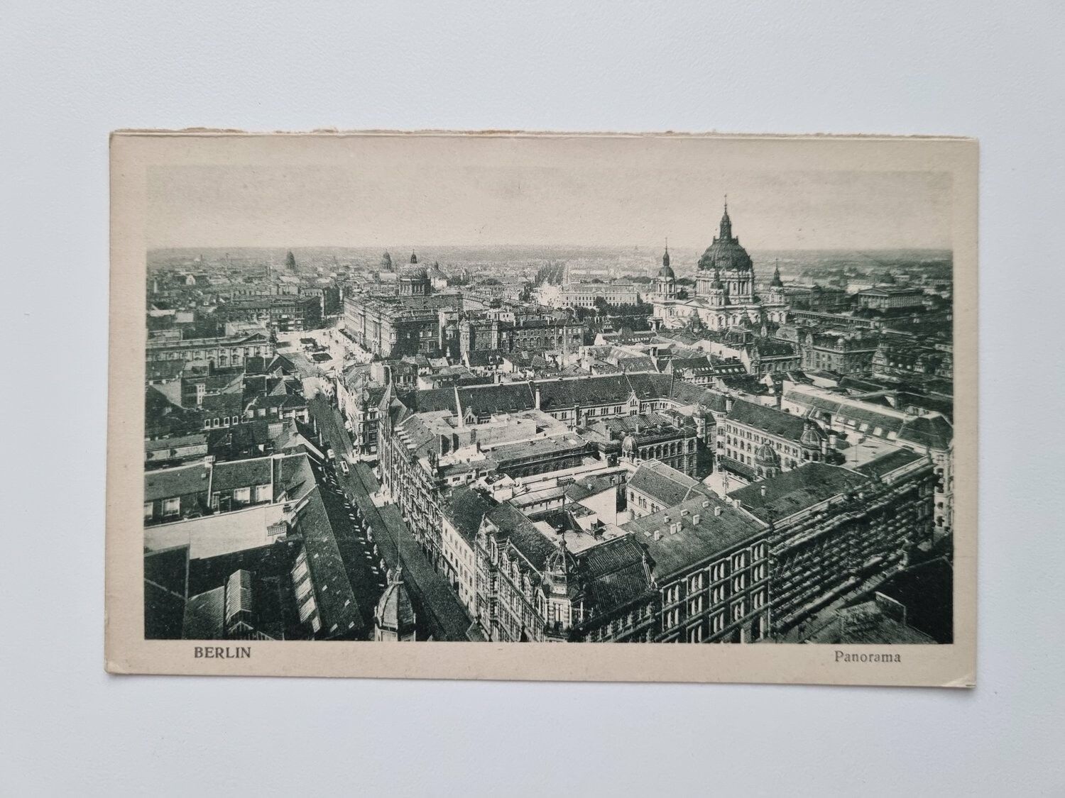Äldre vykort Berlin Panorama