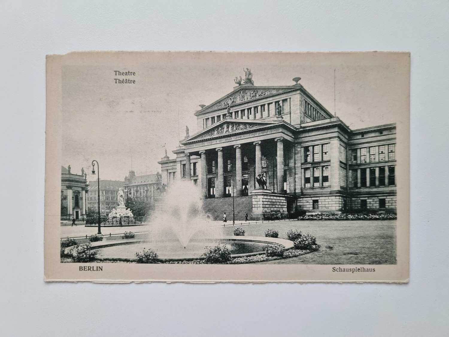 Äldre vykort Berlin Schauspielhaus
