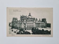 Äldre vykort Berlin Reichstagsgebäude