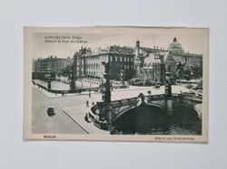 Äldre vykort Berlin Schloss und Schlossbrücke