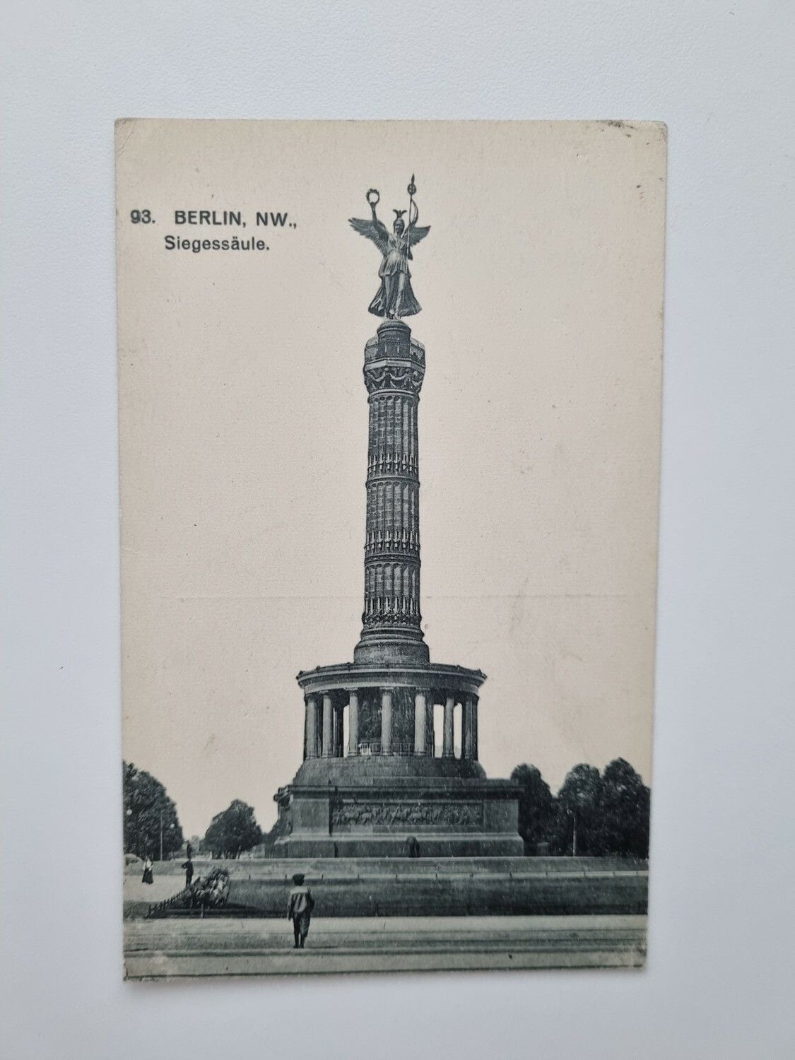 Äldre vykort BERLIN, NW., Siegessäule.