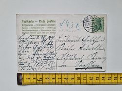 Äldre vykort Berlin, stämplad 1912