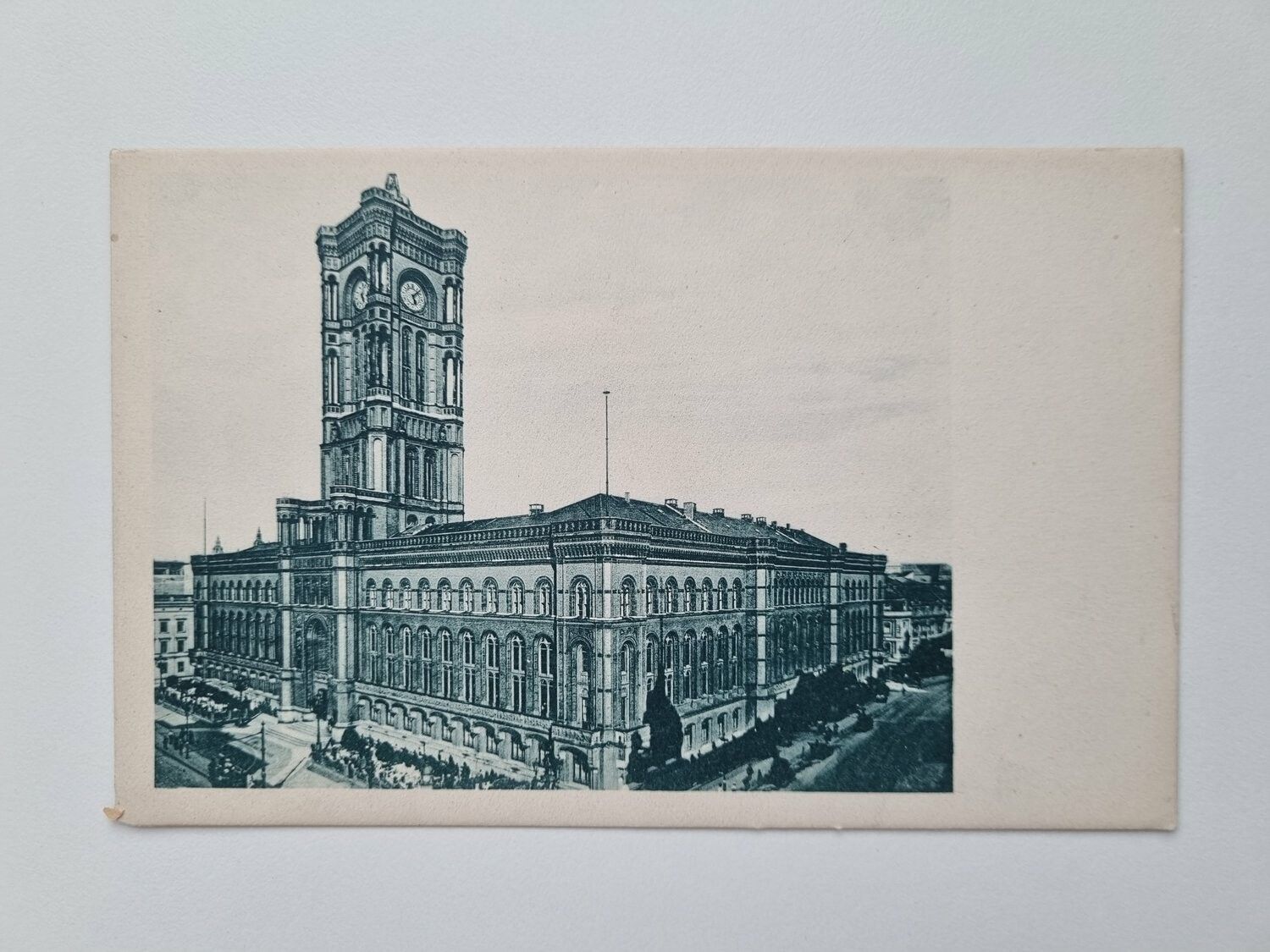 Äldre vykort BERLIN. Das Rathaus