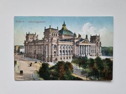 Äldre vykort BERLIN. Reichstaggebäude, 1912